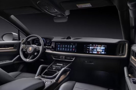 포르쉐 카이엔 내부 디자인