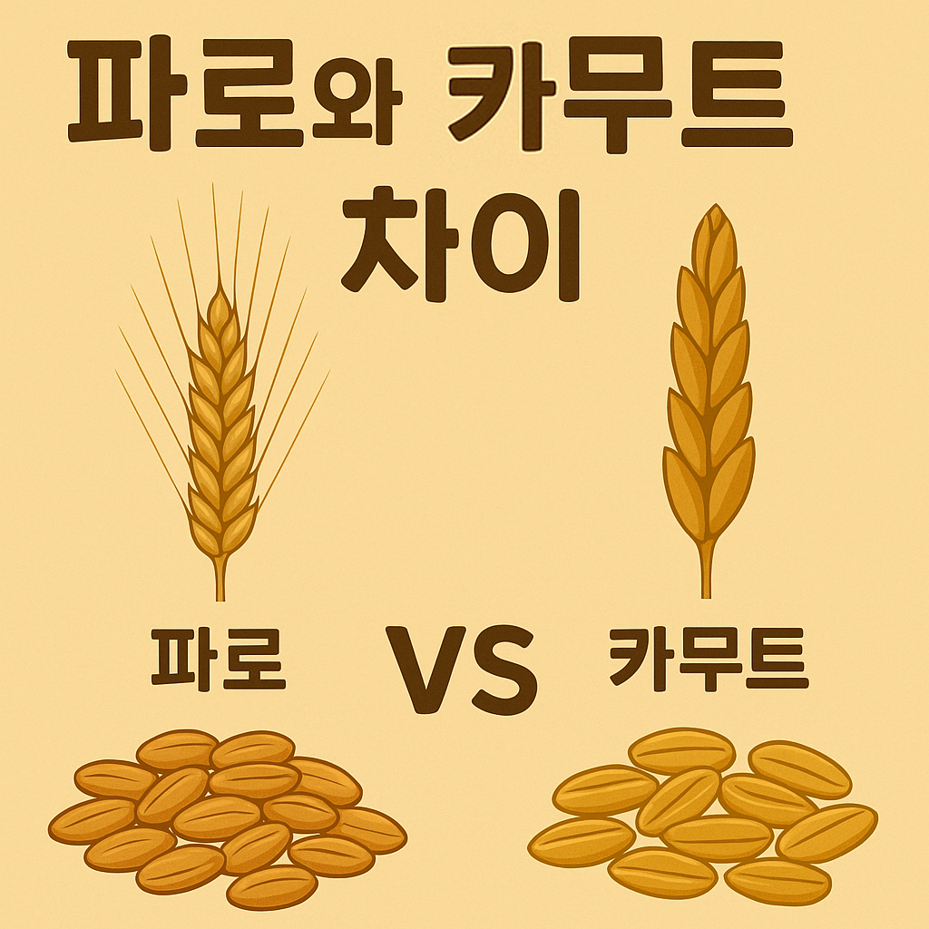 파로와 카무트 차이