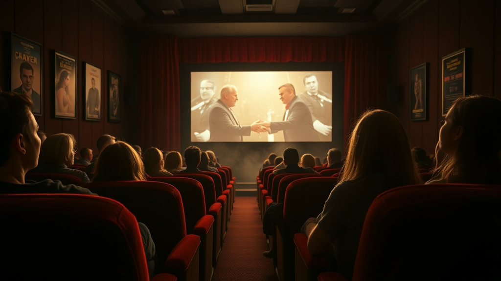 극장, 단순히 영화를 보는 곳이 아닙니다: 오직 상영관만이 선사하는 집중과 감동의 마법 관련 사진