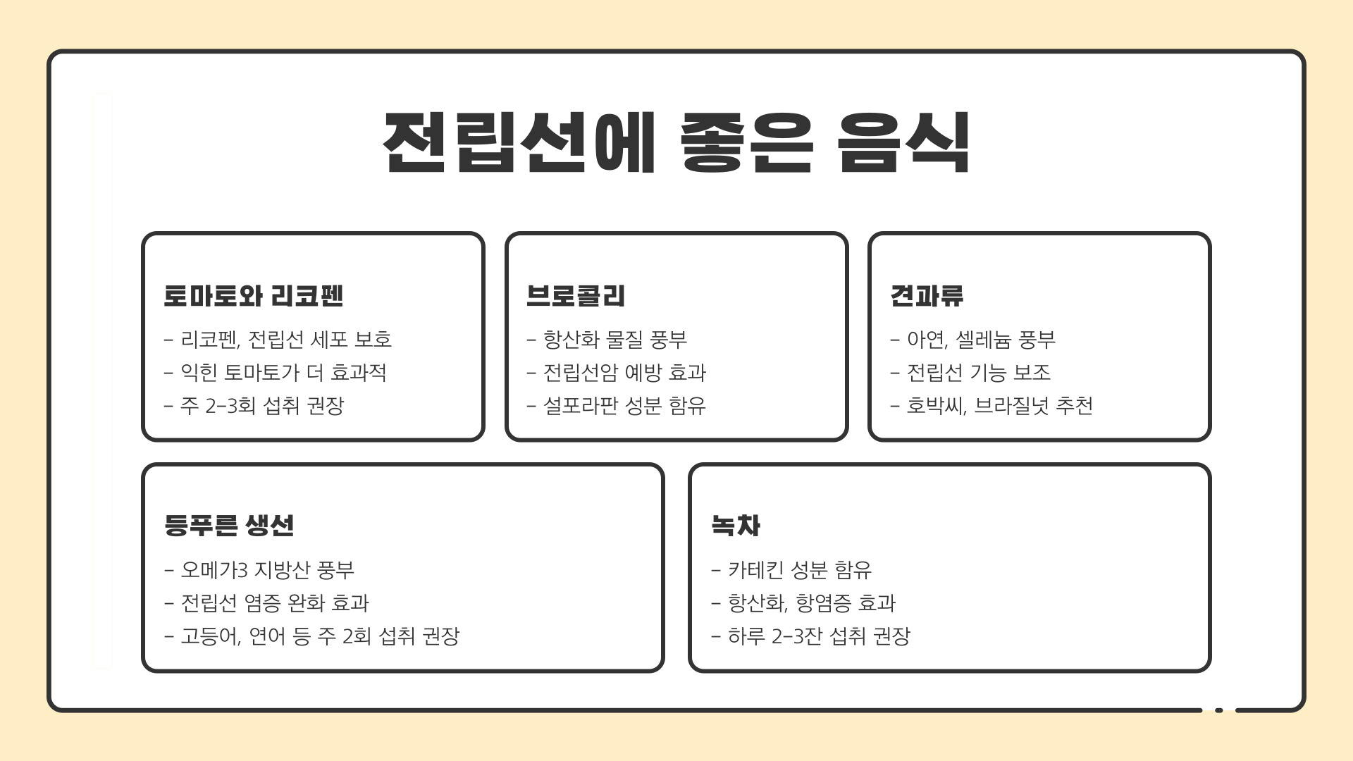 전립선 건강 지침서