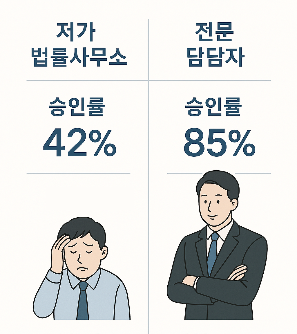 저가 법률사무소 vs 전문 변호사 담당
