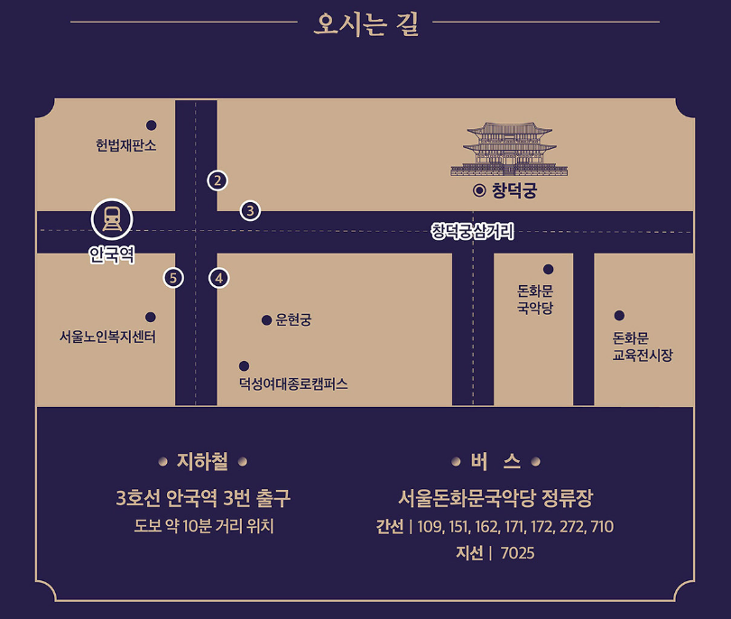 창덕궁 하반기 달빛기행 예매 일정, 예매 방법