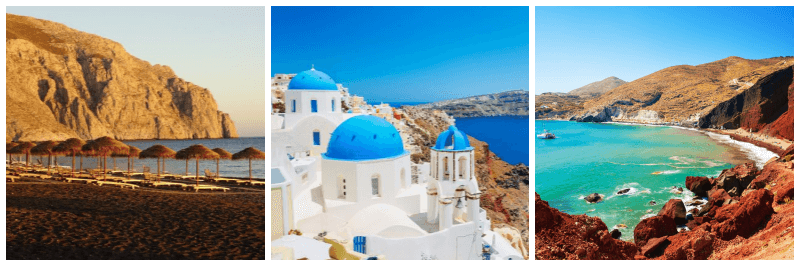 카마리 해변, 산토리니, 레드 비치 사진