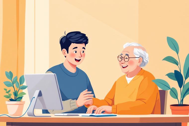 온라인 신청하는 기초연금 수급자격 노인