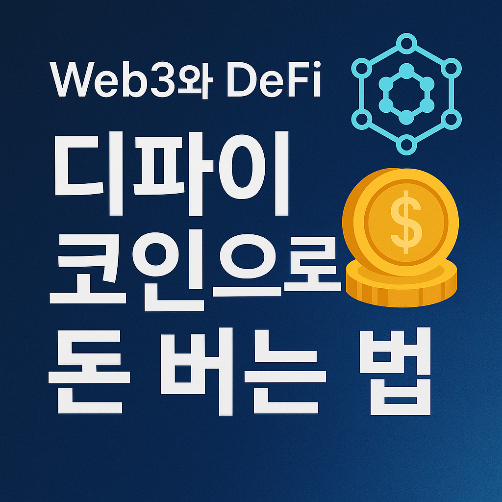 Web3와 DeFi] 디파이 코인으로 돈 버는 법