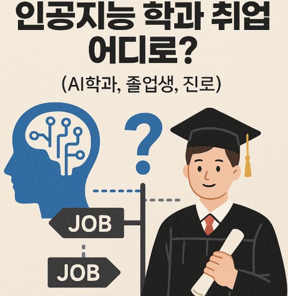 인공지능 학과 취업 어디로? (AI학과, 졸업생, 진로)