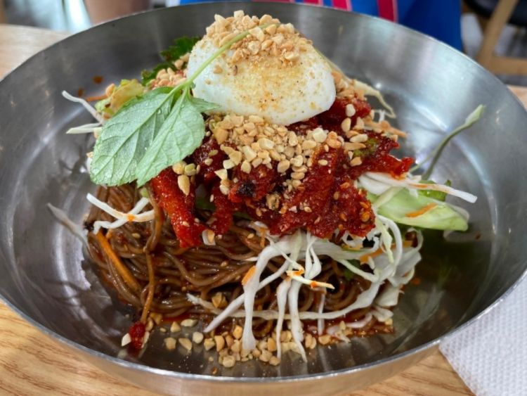 새싹삼 물막국수, 새싹삼 비빔막국수, 막국수 맛있는 곳 추천