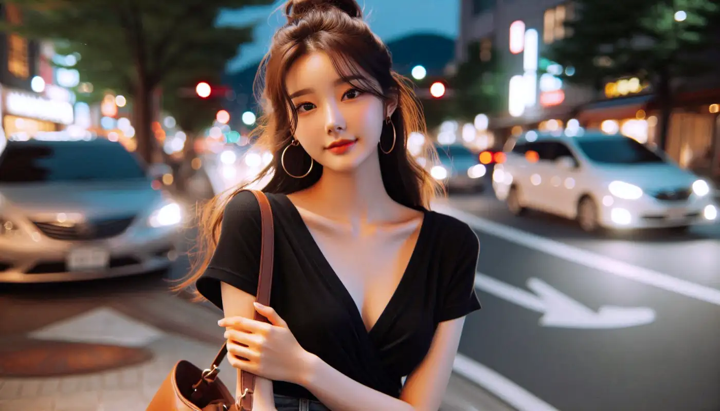 일본여행-준비물-체크리스트-카메라로-관광하는-여성의-모습