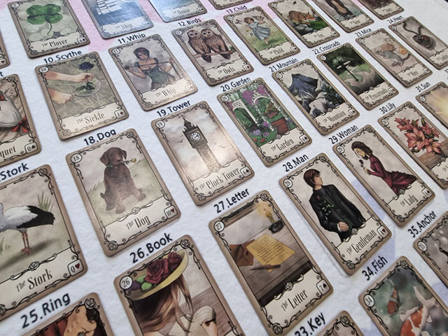 드림타로21 – 언더로즈 레노먼드 36장 두번째 이미지 / Dreamtarot21 – Under the Roses Lenormand 36