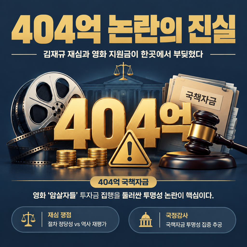 404억 논란의 진실