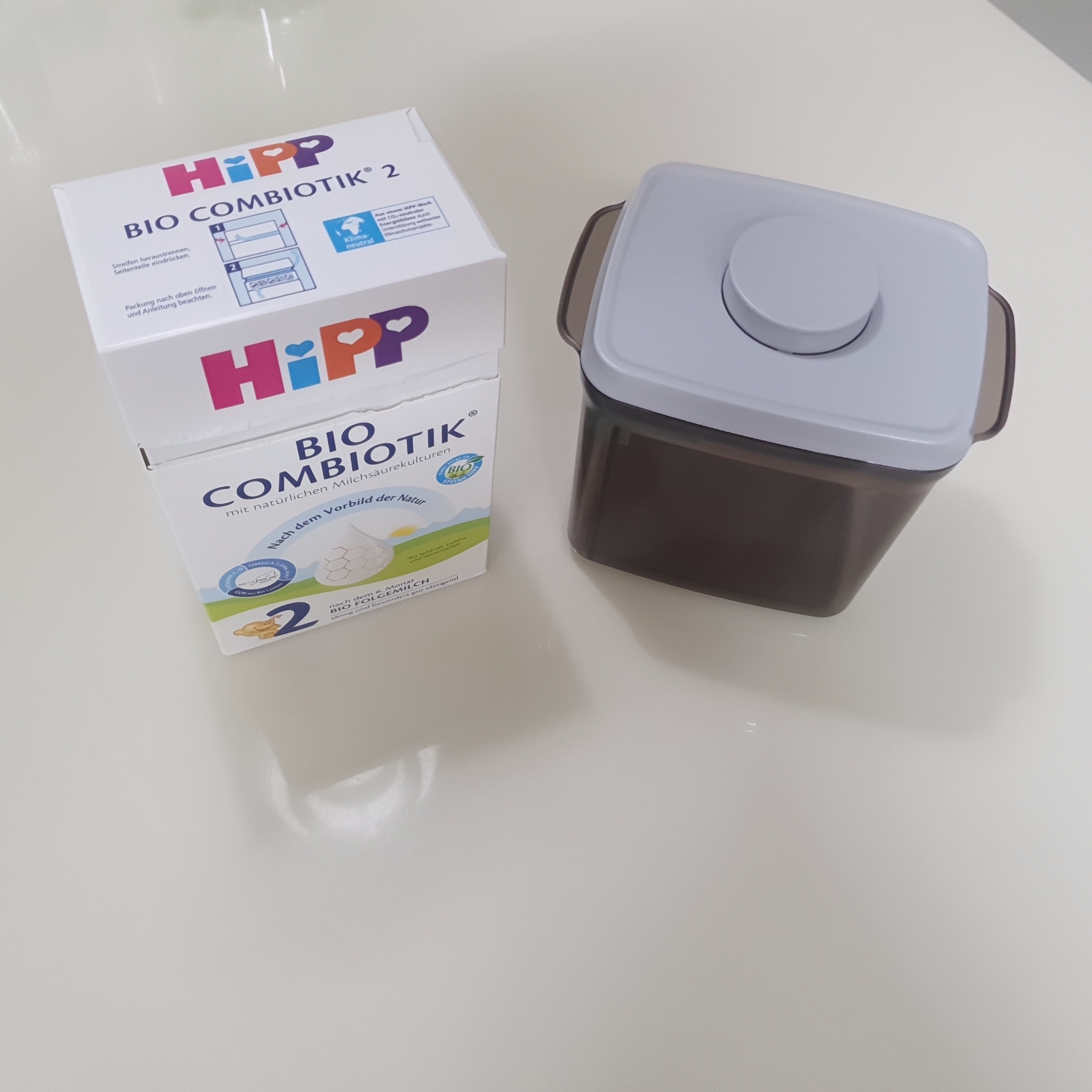 힙 분유 통 담기1