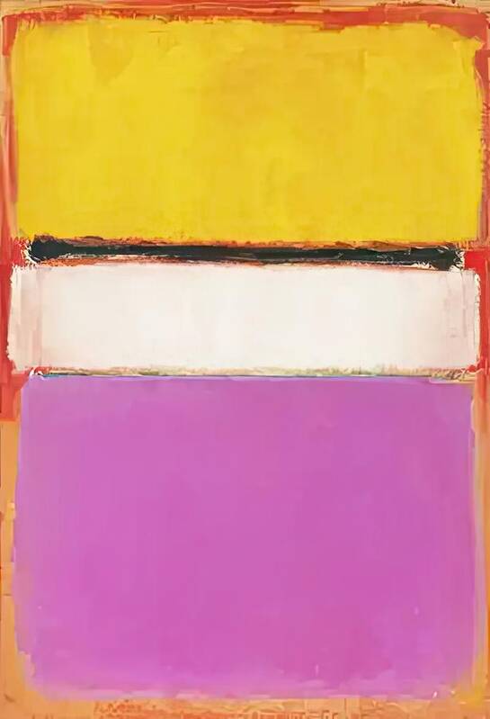 마크 로스코 (Mark Rothko), white center