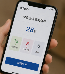 보조금24를 이용하면 어떤 점이 편리할까