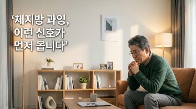 체지방률 높을 때 증상 피로감 혈당