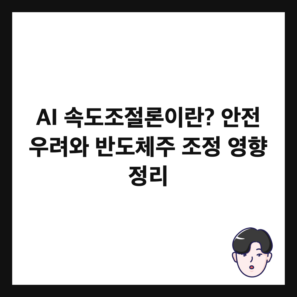 AI ์๋์กฐ์ ๋ก ์ด๋? ์์ ์ฐ๋ ค์ ๋ฐ๋์ฒด์ฃผ ์กฐ์ ์ํฅ ์ ๋ฆฌ ์ธ๋ค์ผ