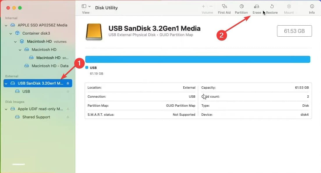 부팅 가능한 macOS Sequoia 15 부팅 가능 USB 만들기