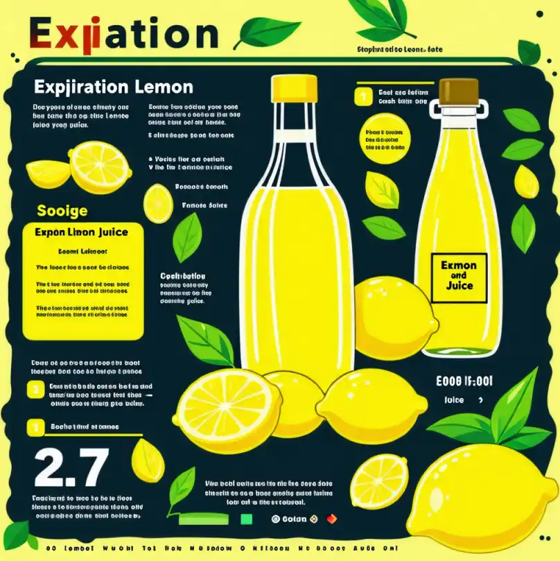 레이지 레몬주스의 유통기한과 보관 팁