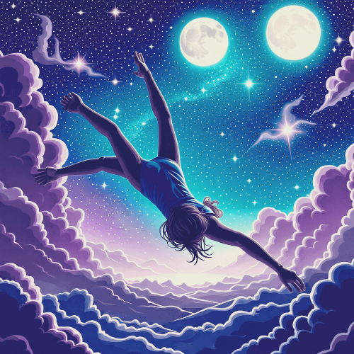 날아다니다 떨어찌는 꿈