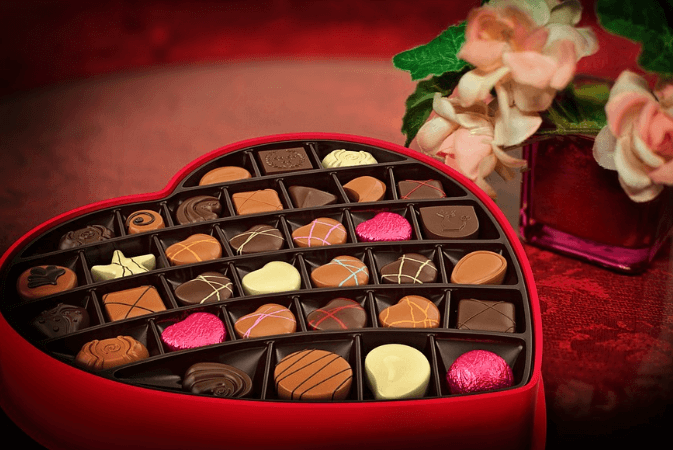 발렌타인 데이와 초콜릿