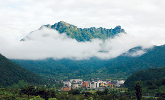 주흘산 등산코스 지도