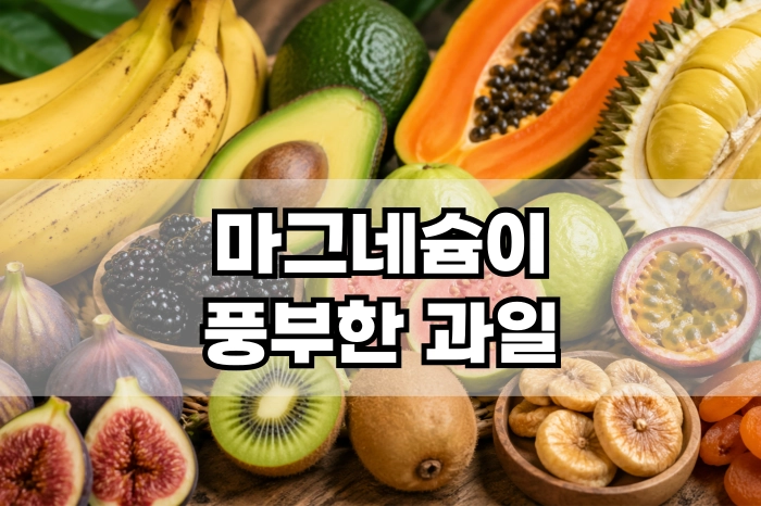 마그네슘이 풍부한 과일
