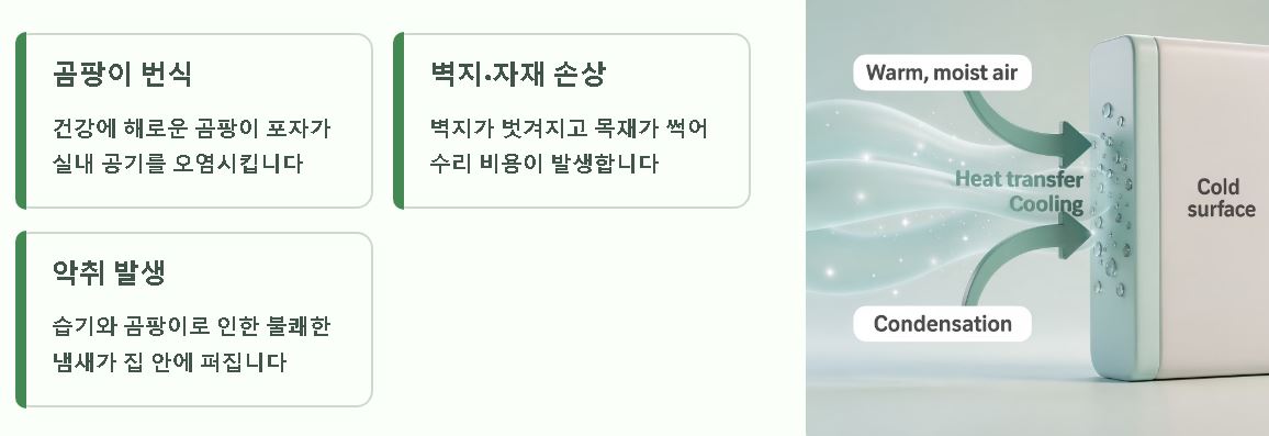 결로현상 해결방법