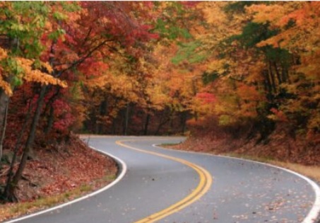 북악스카이웨이 가는길