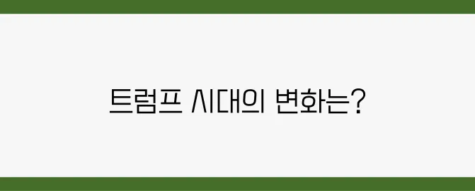 암호화폐와 함께하는 트럼프 2.0 시대의 시작과 그 미래는 주목할 만합니다.