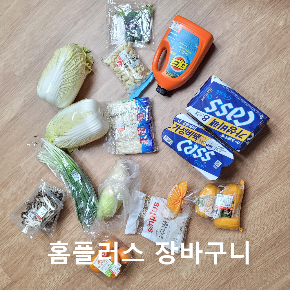 홈플러스 알뜰구매 가격 깐쪽파 해남배추 깻잎 24.2.23 장바구니 물가