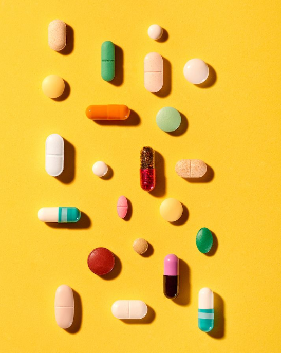 영양제 연상 이미지 사진