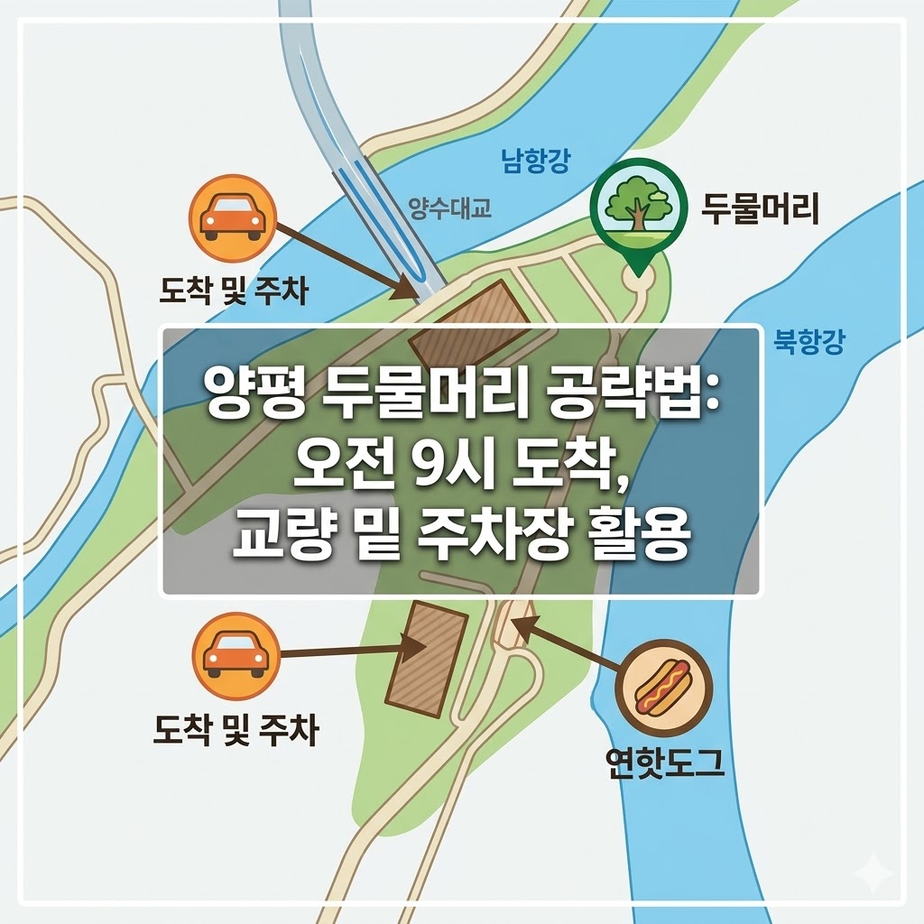 양평 두물머리 공략법