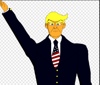 트럼프 대통령 애니 이미지