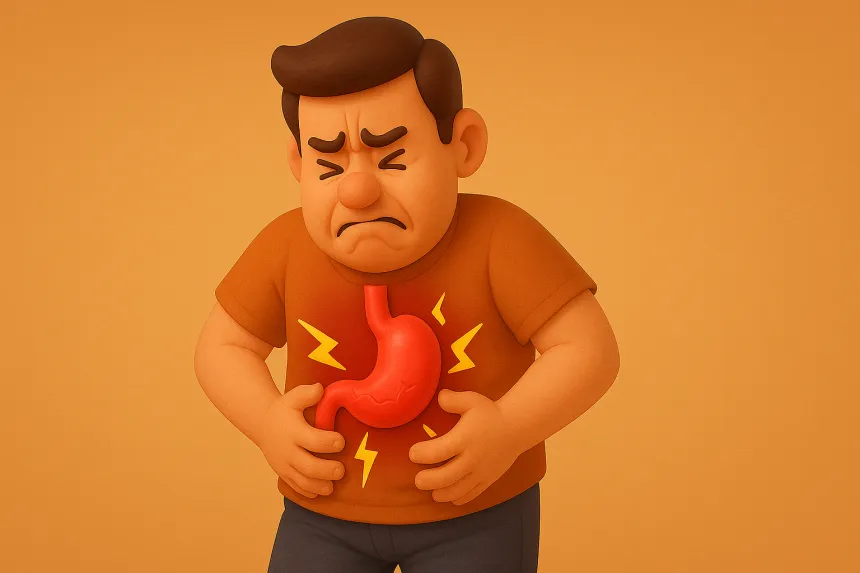 위암 증상 잦은 방귀