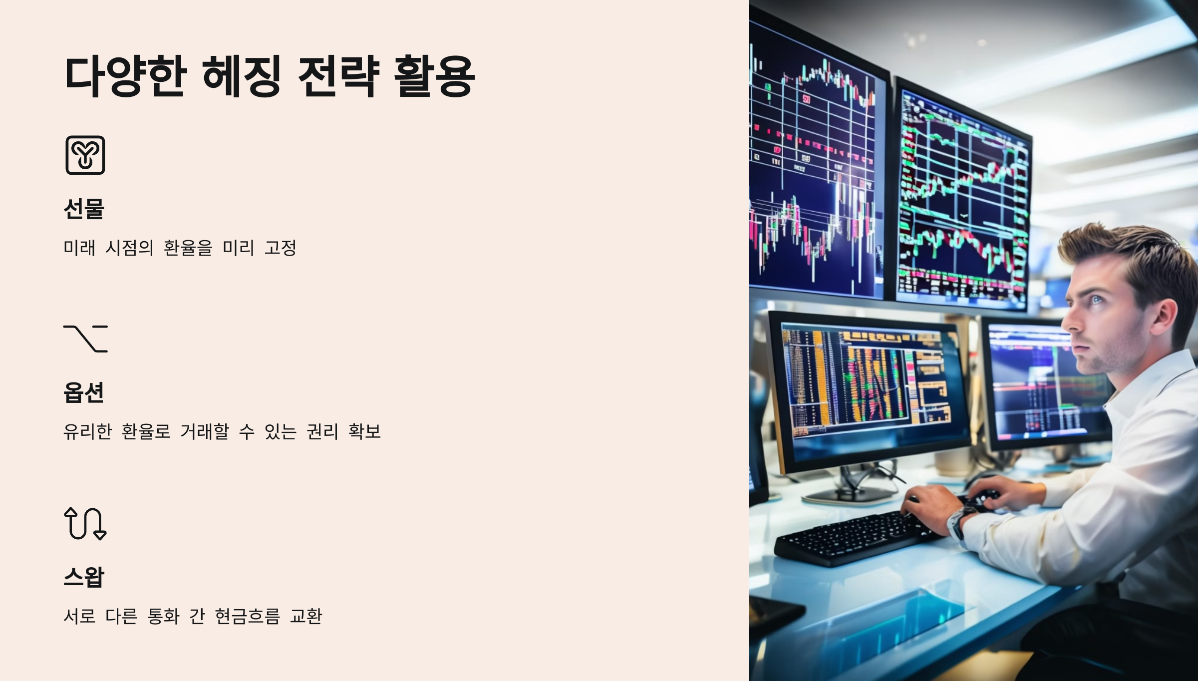 다양한 헤징 전략 활용