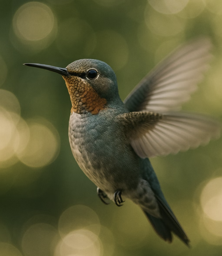 눈에 보이지 않는 속도, 초고속 날갯짓