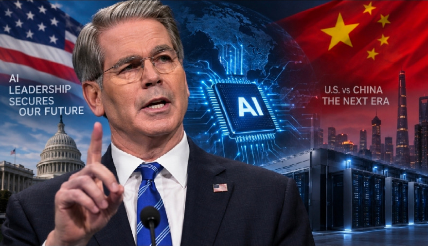 베선트 &ldquo;AI 선두, 중국에 못 내준다&rdquo;