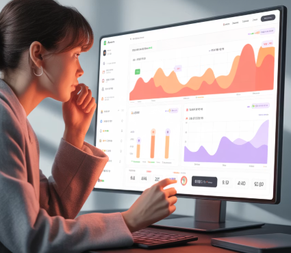 Naver advertising management system dashboard interface showing campaign performance analytics and optimization tools for digital marketers