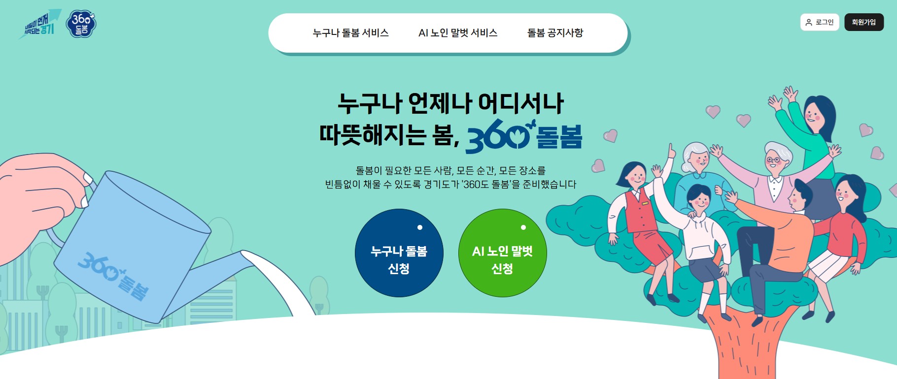 경기도 누구나 돌봄 신청방법 총정리|최신 홈페이지 바로가기·지원대상·이용방법 안내 관련 사진