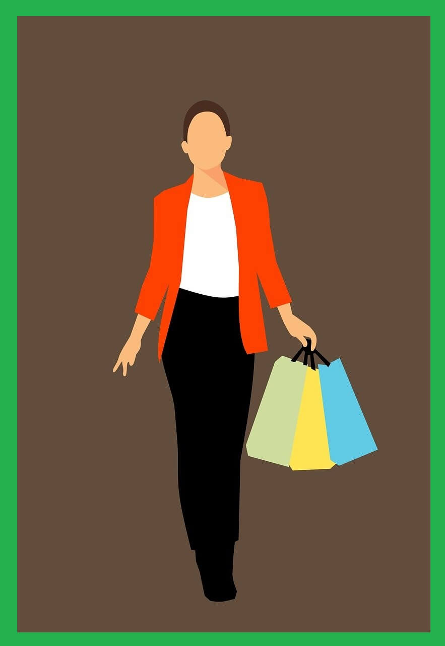 쇼핑하는-여자