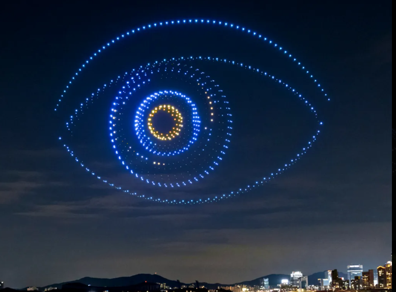 서울 뚝섬 한강공원 드론쇼&amp;#44; 2025 관련사진