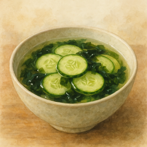 오이냉국-만들기