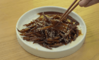 우엉조림-사진