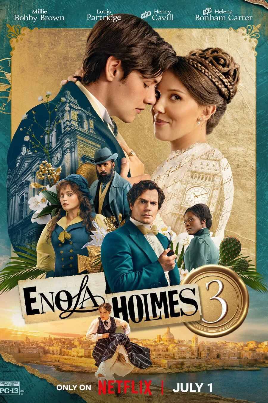 에놀라 홈즈 3 (Enola Holmes 3) 영화 포스터