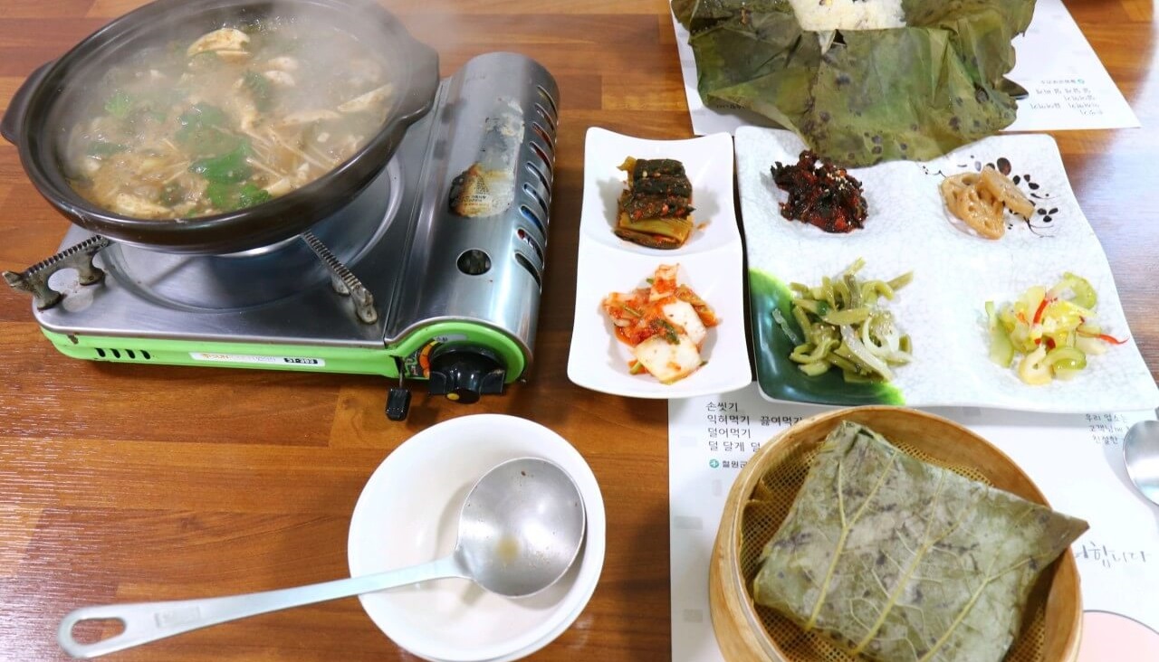 오늘N 2516회 위대한 일터 강원 철원 연잎 밥상 맛집 철원평야가든