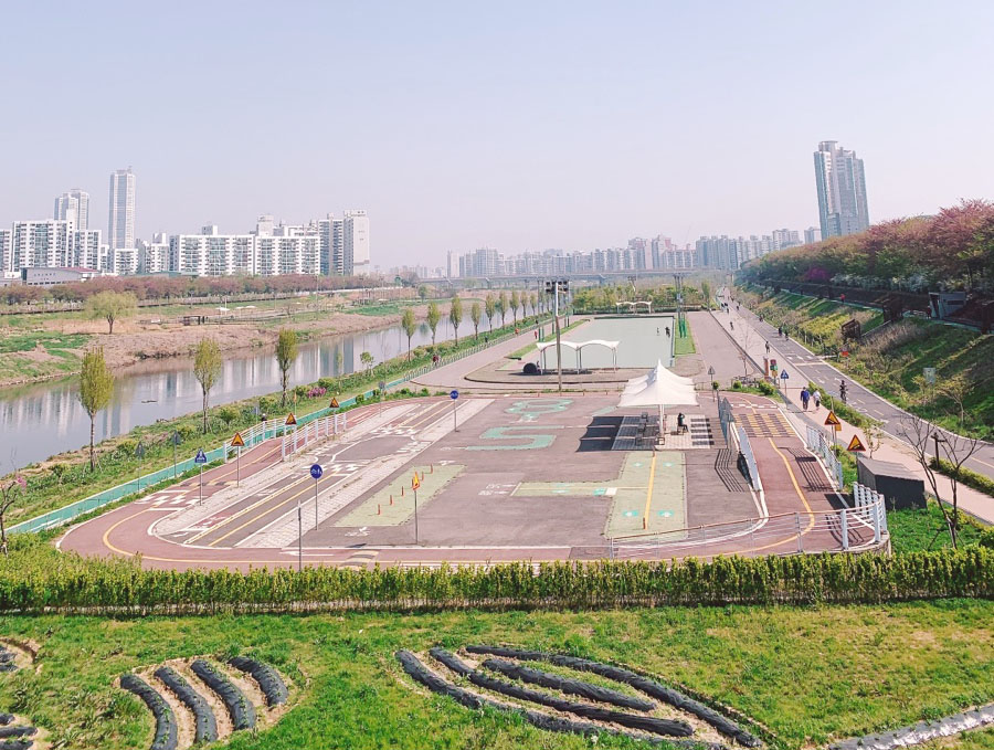 안양천파크골프장 (18홀 + 9홀) 통합 소개​