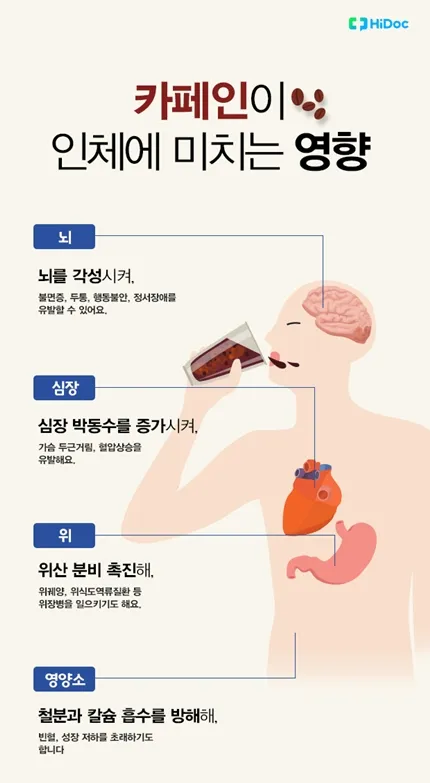 카페인 부작용 중독 증상 두통 원인 정리 정보_1
