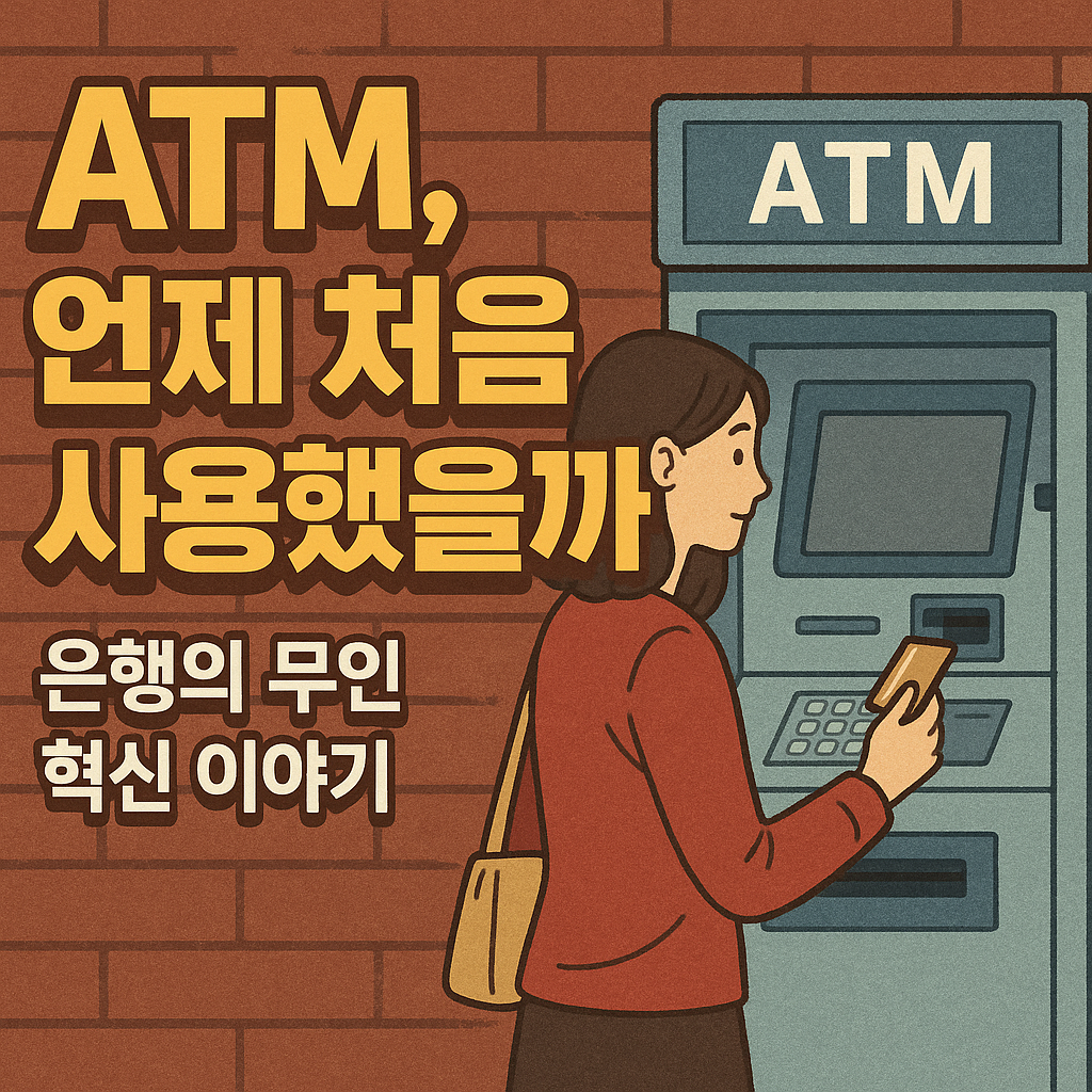 ATM, 언제 처음 사용했을까?