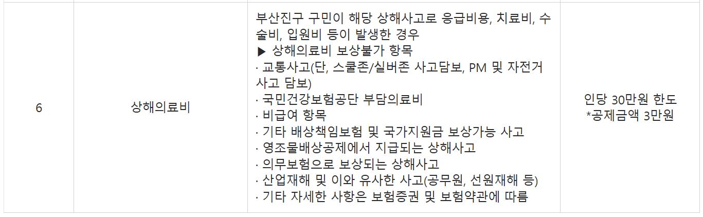 부산시 부산진구 구민안전보험
