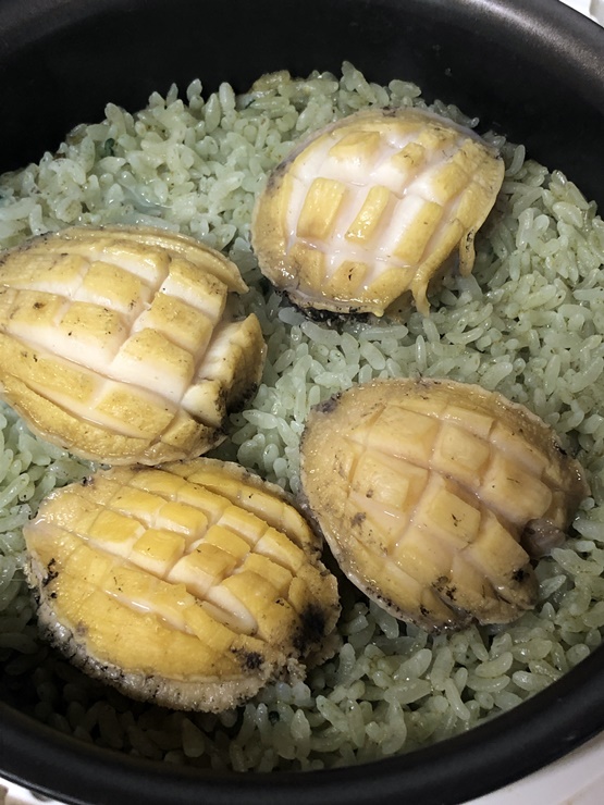 전기밥솥-전복밥