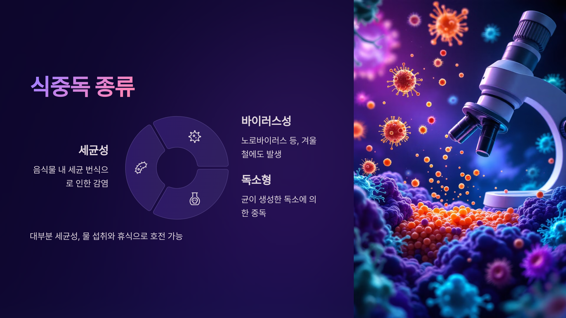 여름철 식중독 종류